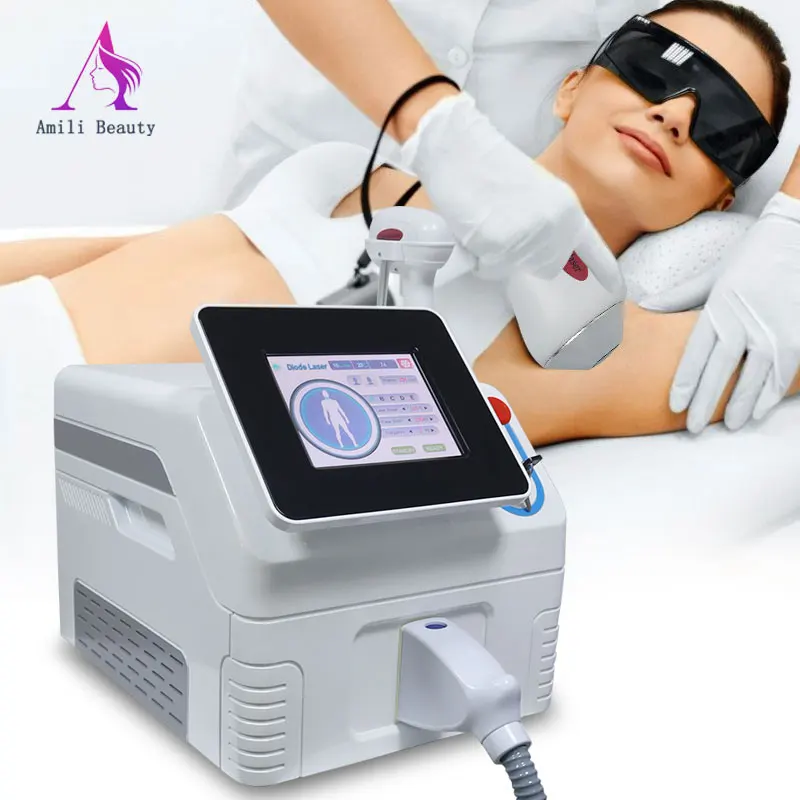 Diode Laser 755 808 1064nm Portable 808nm Diode Laser Hair Removal Machine /Permanet Machine Hair Removal For Spa