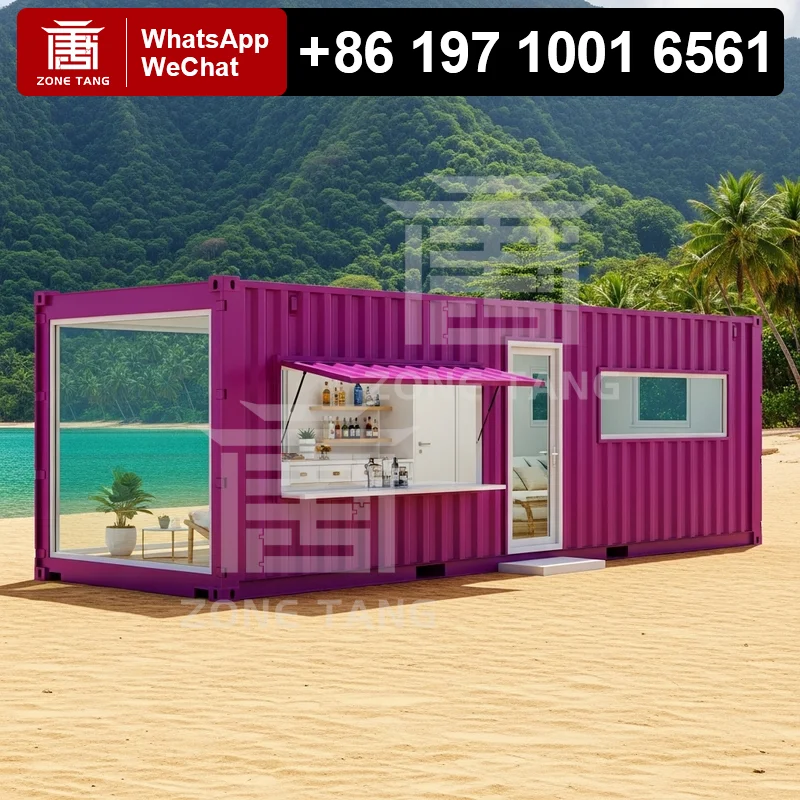 

Flat Pack House Fabricated Homes Customization Temperature Control Hotel Modular Expansion Container Buildings Best Houses Safe