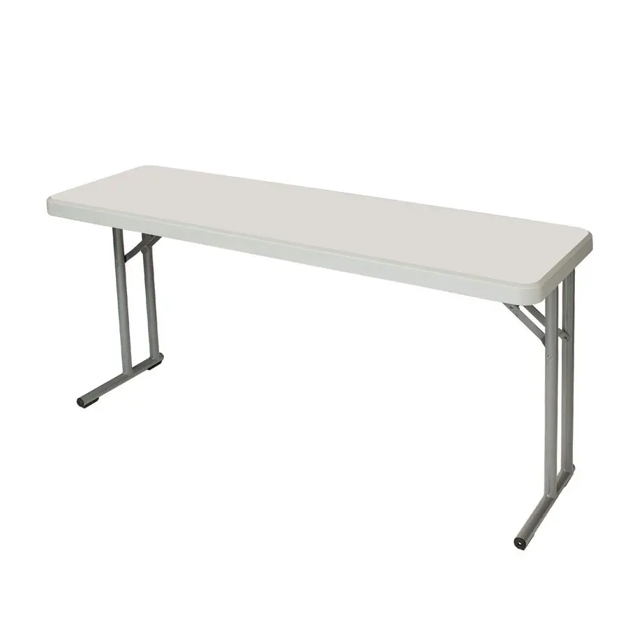 

OEFBTSEM1860 CommercialGrade Premium Industrial Seminar Folding Table with Thick BlowMolded Top and 16Gauge Cantilever Steel Le