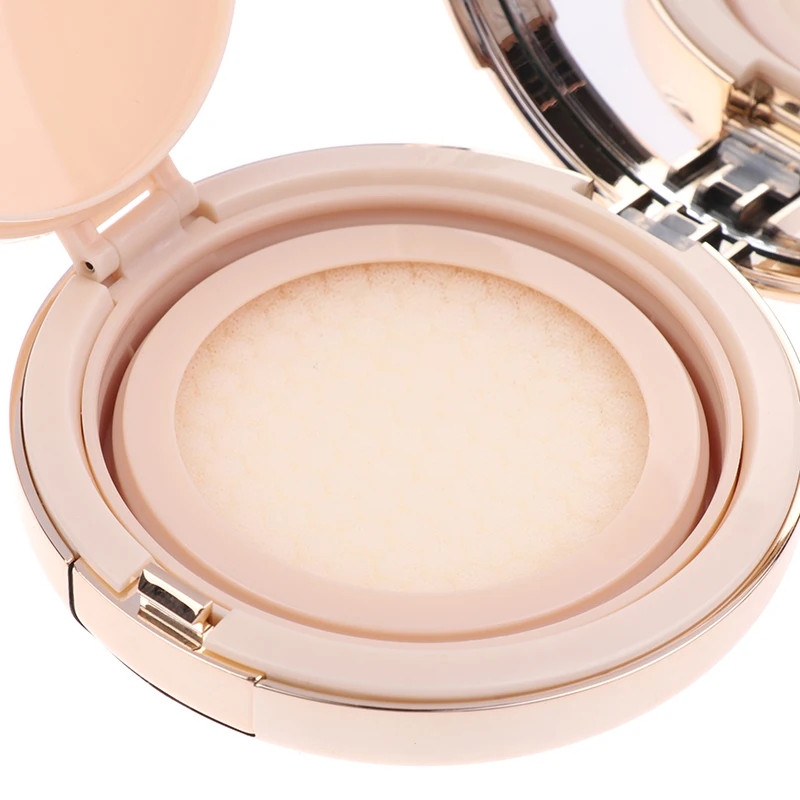 Empty Air Cushion Puff Box Portable Foundation DIY Boxes With Mirror Sponge BB Cream Cosmetic Case Container Beauty Makeup Tools