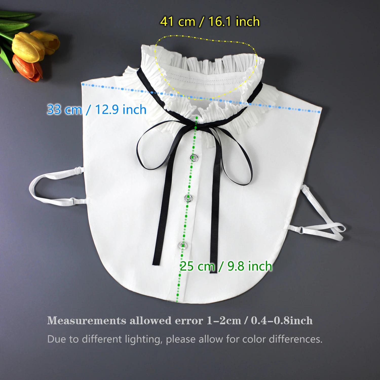 Женская рубашка-бабочка в стиле Ренессанс, кружевная плиссированная рубашка-бабочка с воротником-стойкой, аксессуар на весну, лето, осень,