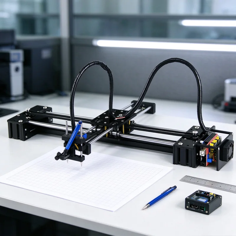 DIY LY Drawbot Pen Drawing Robot Machine A4 Lettering Corexy XY-plotter Writing CNC V3 Shield Toys Sketching Signature Handheld