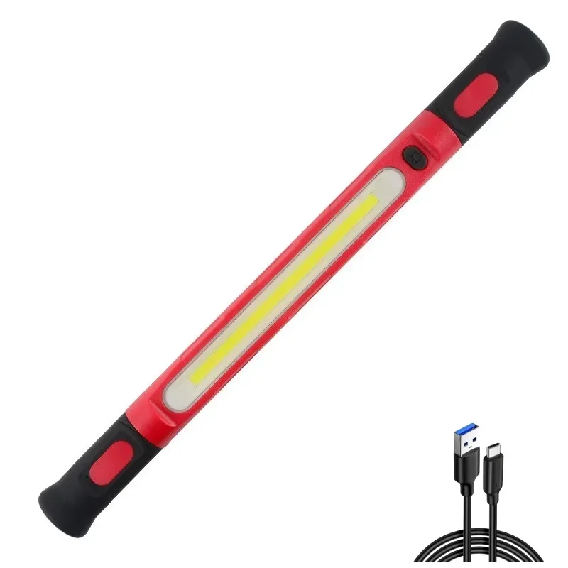 Superheldere magnetische werklamp Ingebouwde 5200 mAh oplaadbare batterij Underhood werklampbalk voor autoreparatie Buitenverlichting
