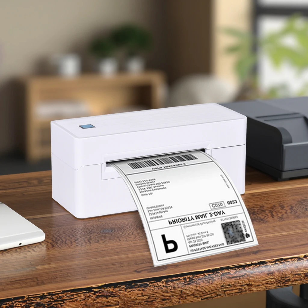 

Термальный принтер транспортировочных этикеток Дополнительная подставка Поддержка бумаги для этикеток шириной до 110 мм