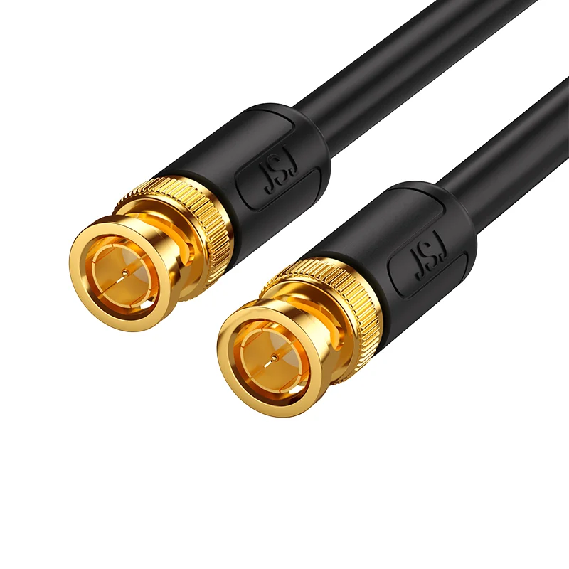 3G-SDI high-definition video line, real-time monitoring line, male-to-public live broadcast dedicated line, gold-plated BNC head