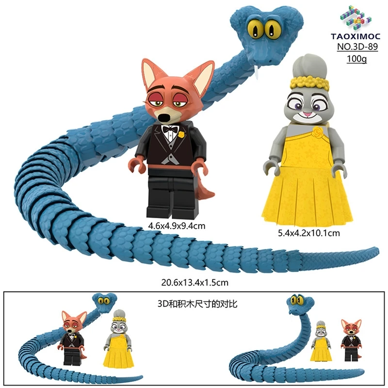 ثلاثية الأبعاد مطبوعة أنيمي تمثال مجنون الثعلب والأرنب تحصيل الراتنج نموذج لطيف سطح المكتب ديكور للطاولات لهواة الجمعين هدية عيد ميلاد