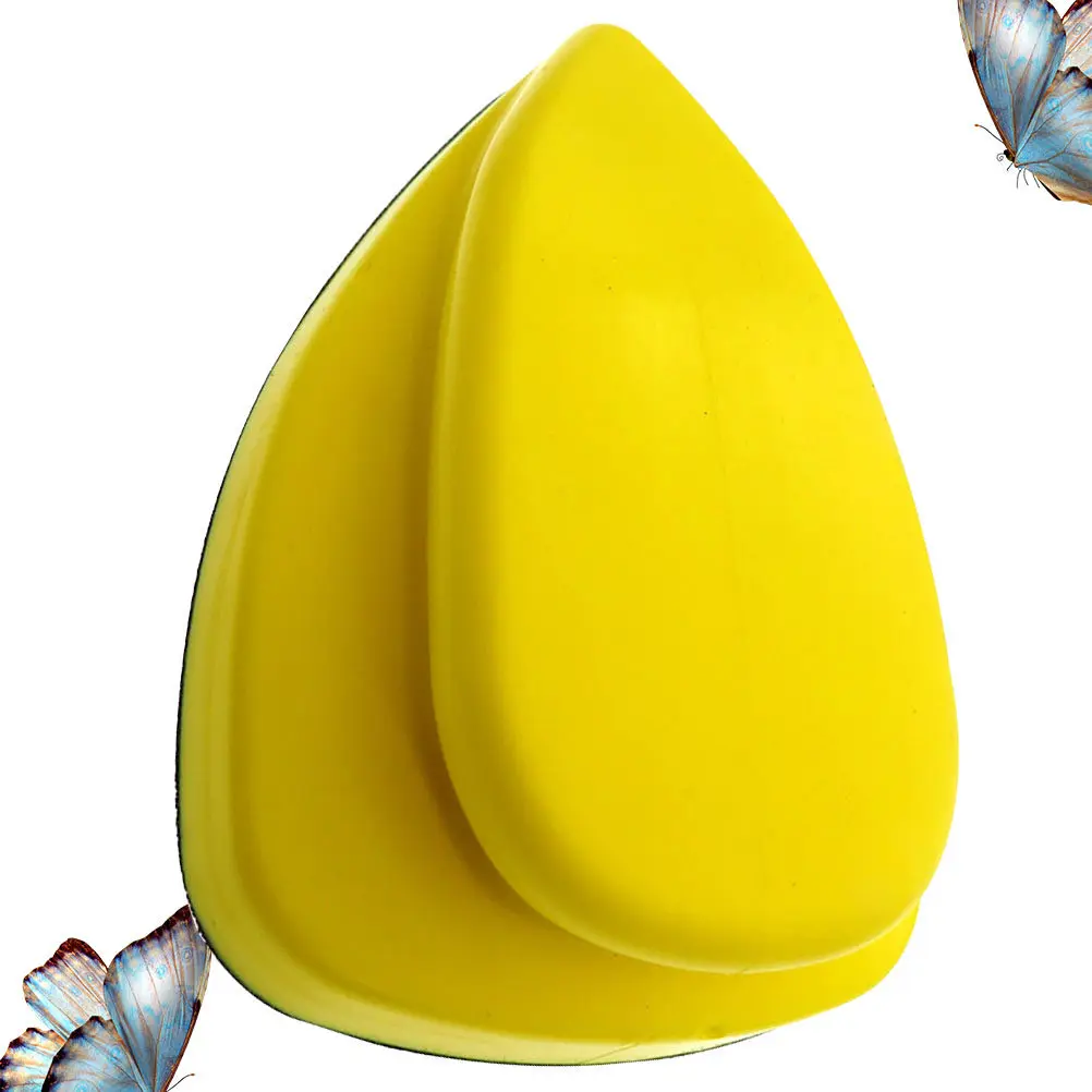 Manual Grinding Disc Black Yellow Triangle Rat Shaped Polishing Disk Sandpaper Backing Pad Car Accessories Polishing Pad