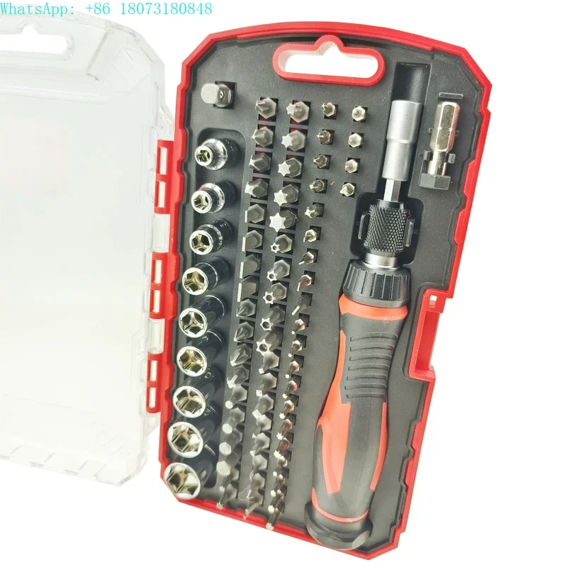 

Factory spot wholesale 73PCS Ratcheting Speed fit Screwdriver Set ratchet screwdriver set Multi-functional Tool