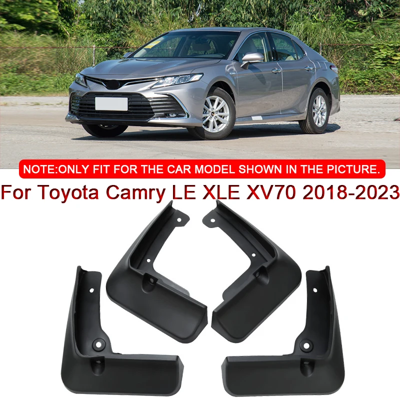 

ABS Car Mud Flaps Splash Guard Mudguards Car Styling For Toyota Camry XV70 2018-2023 MudFlaps Front Rear Fender Auto Accessories