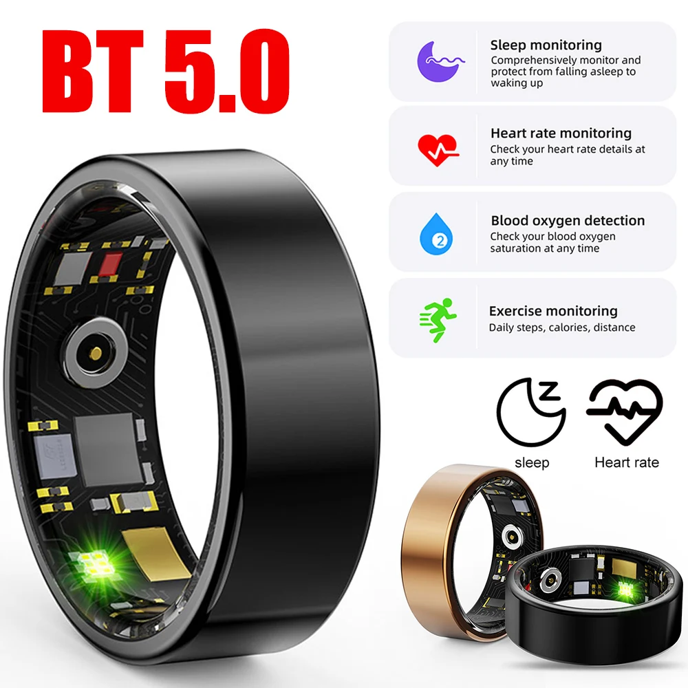 guter smart ring: Warum der R11M mit BT 5.0 und IP68-Schutz 2024 der beste Smart Ring für Sport & Gesundheit ist
