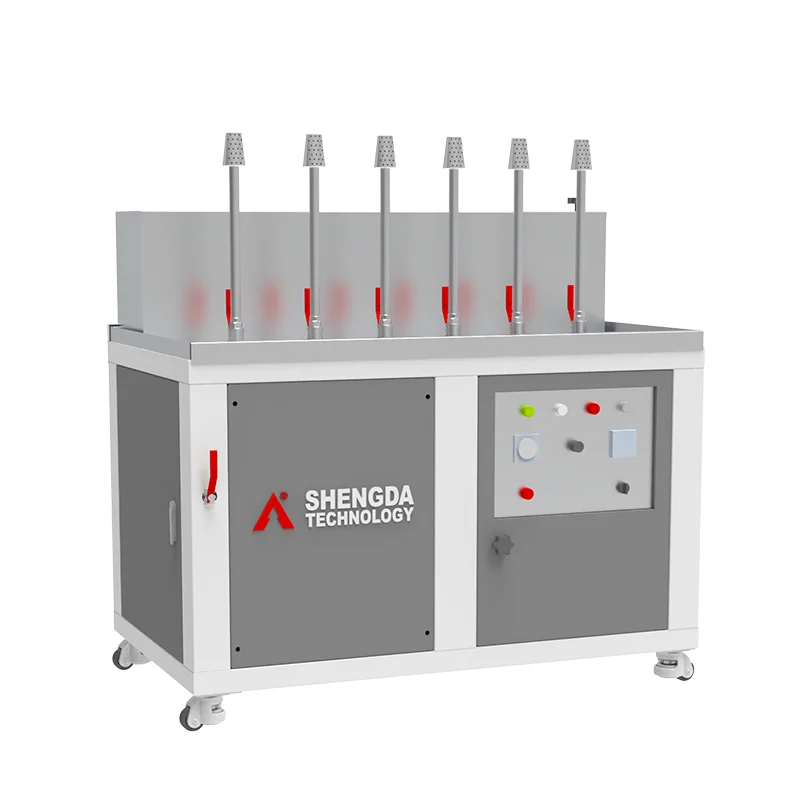 SHENGDA SD-538B 6-трубный верхпер для обуви, паровая машина, задняя часть, коробка для пальцев, увлажнитель для смягчения вампа, пароварка