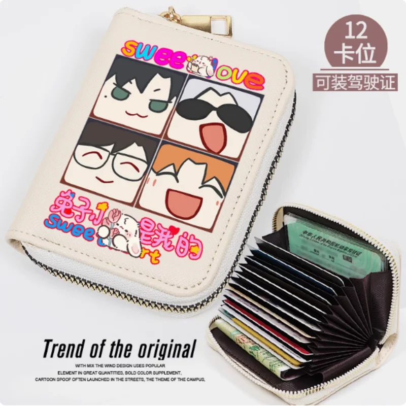 

Anime Light and Night Sariel Charlie Fashion Wallet PU Purse Card Coin Zipper Cash Holder Bag Cosplay Gift B1881