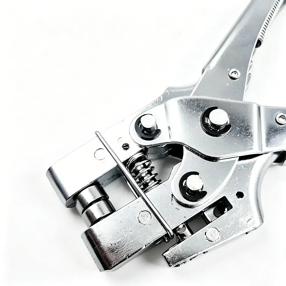 101-teiliges Dual-Purpose Ösenzangen-Set, tragbares Handpresswerkzeug-Set, Nietinstallations-Kit für DIY Lederbälter und Schuhe – Detail 3