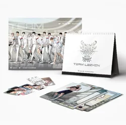 [Official Authentic] Lezhin 2024 Season's Greetings Team calendar set Confirmed purchase, Team acrylic stand/Match Ticket