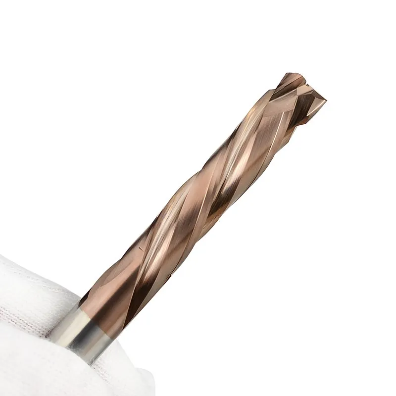 XCAN Compression Milling Cutter for Metal Aluminum Cutting 1/8 -8mm Shank UP DOWN Cut CNC Router Bit 3 Flute Carbide End Mill