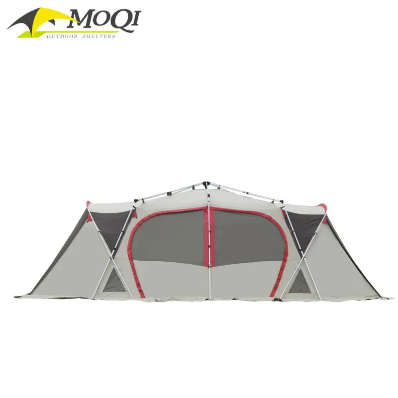 Factory Direct More Than 25 Square Automatic Pop Up Instant Sun Shade Water Proof Aluminum Outdoors Camping Family Tent