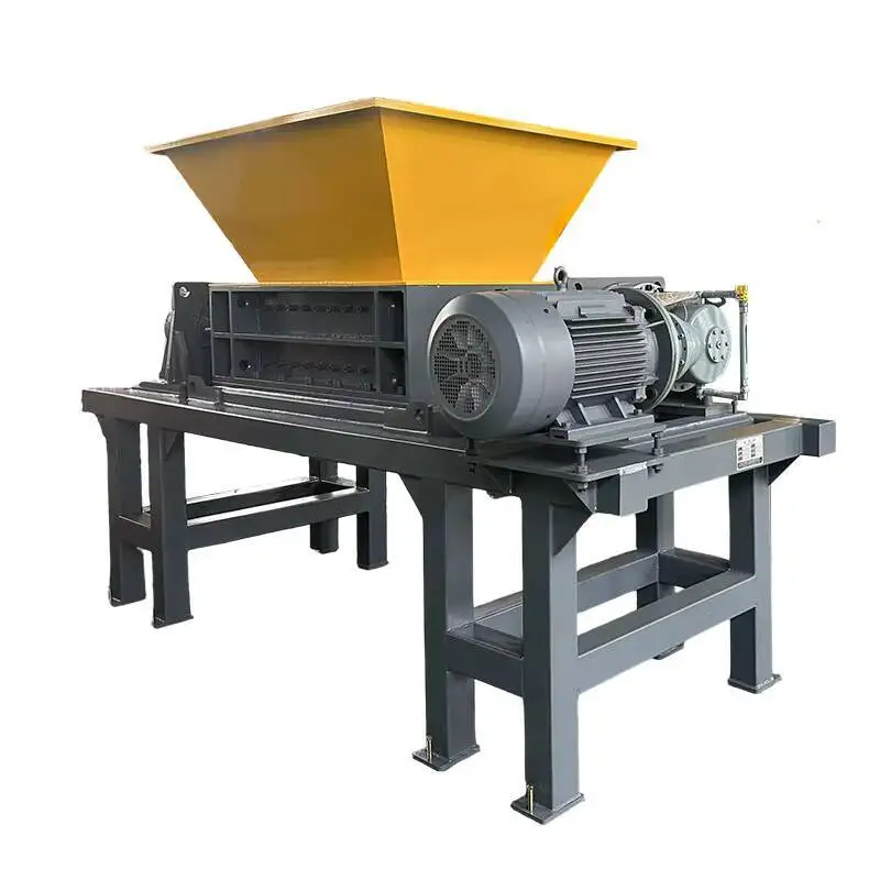 تصنيع معدات تكسير البلاط الفولاذي الملون، ماكينة تقطيع معدنية مزدوجة المحور، خردة حديدية، كسارة قذيفة السيارة #5