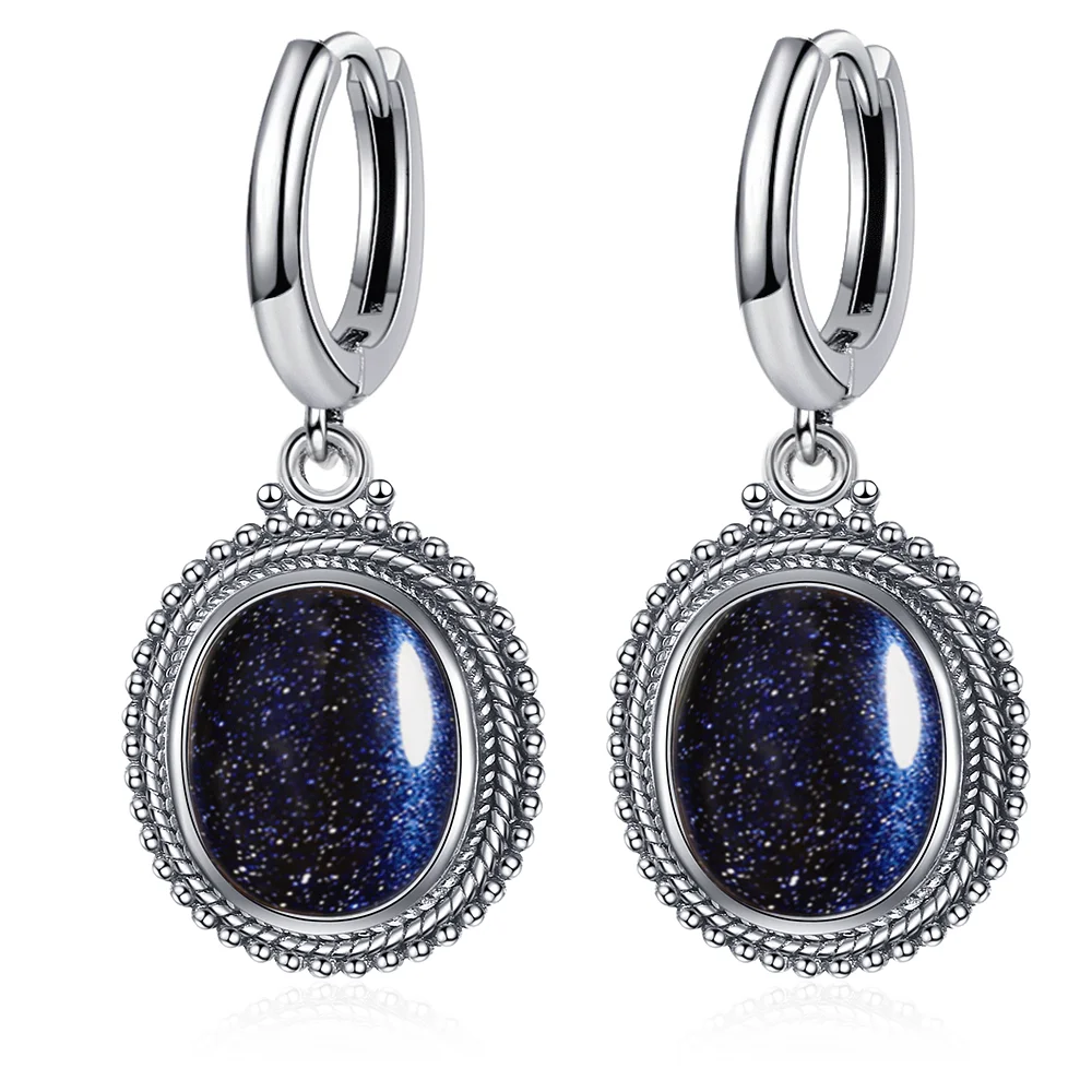 Orecchini a cerchio con occhio di tigre naturale retrò orecchini in argento Sterling 925 per regalo di fidanzamento per gioielli da donna con rodocrose  36