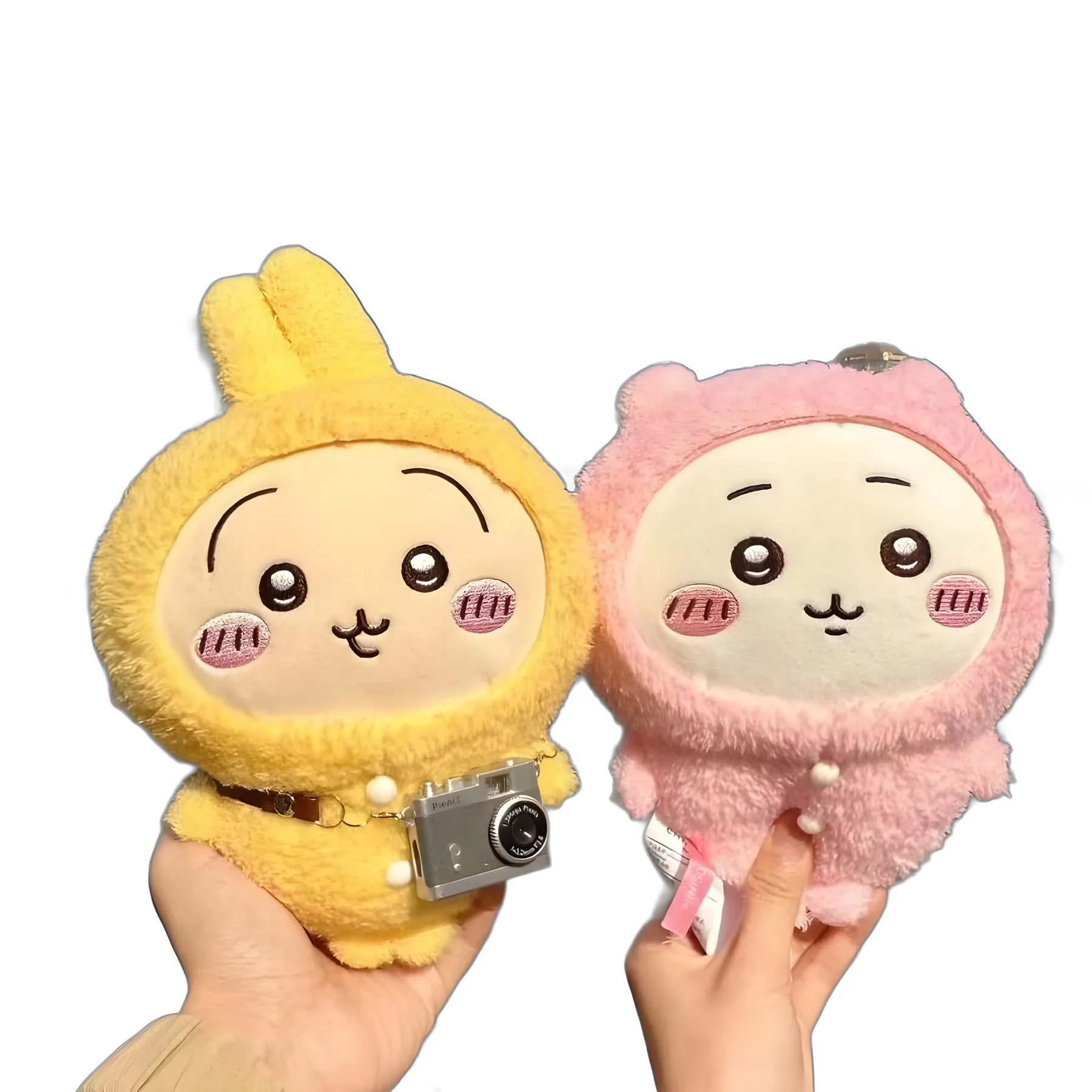 Chiikawa Boneca de pelúcia Ika Pijama Pequeno Oito Boneca fofa Mochila Chaveiro Pingente Brinquedo de pelúcia Usachi