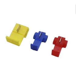 【20-5PCS】 Quick Splice Terminals Crimp Non Destructive Without Breaking Line Wire Cable Connectors Scotch Lock AWG 22-18