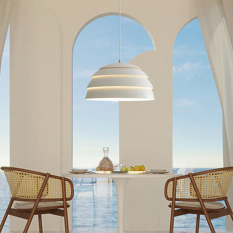 

Modern LED Pendant Lamps Nordic LED Chandelier White Hanging Lamps Living Room Home Decor Dining Room Cafe Indoor Hanging Lights
