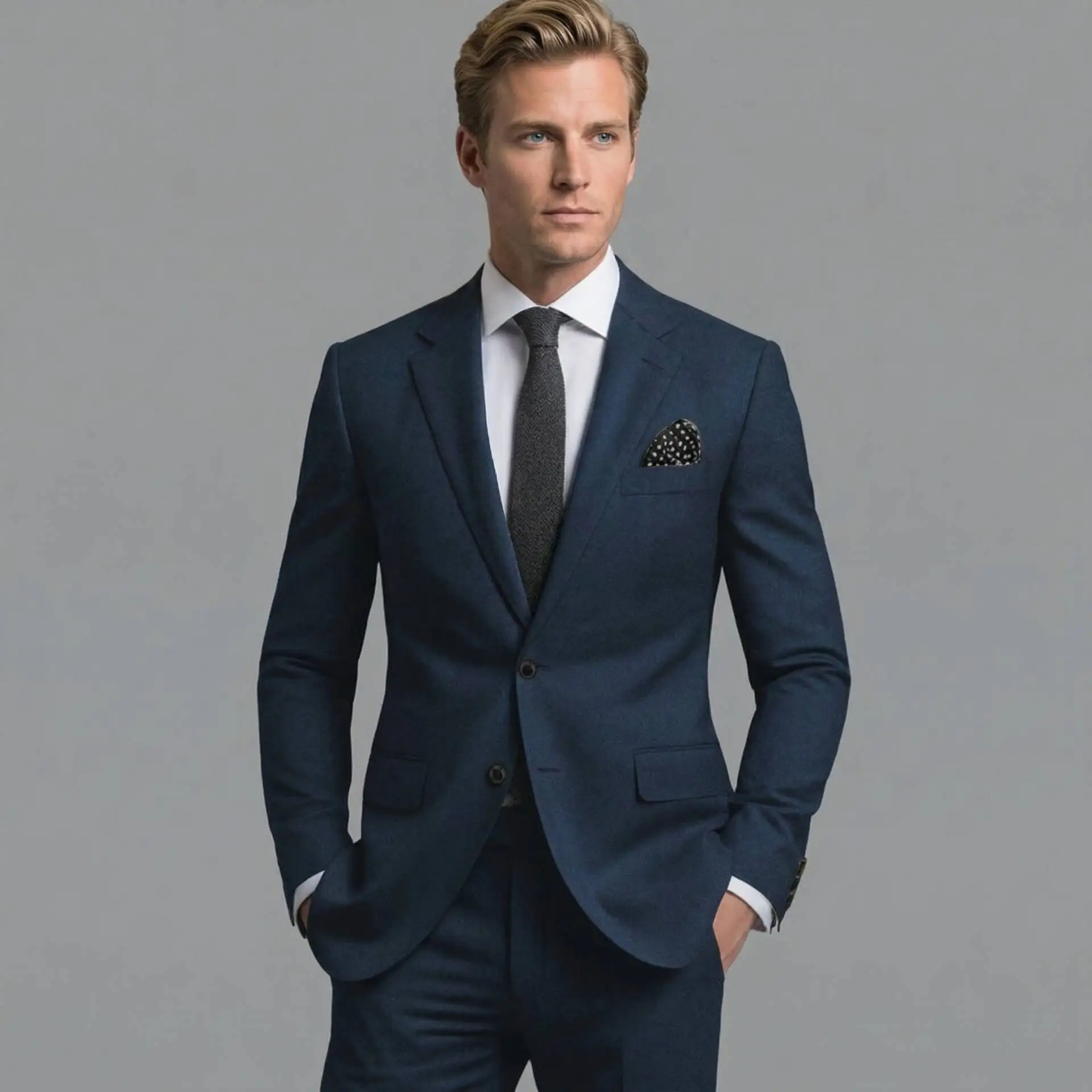 

Высокое качество, однотонные мужские костюмы, блейзер, свадебные наряды для жениха, костюм Homme, элегантный комплект из двух предметов, куртка, брюки, мужская одежда Terno