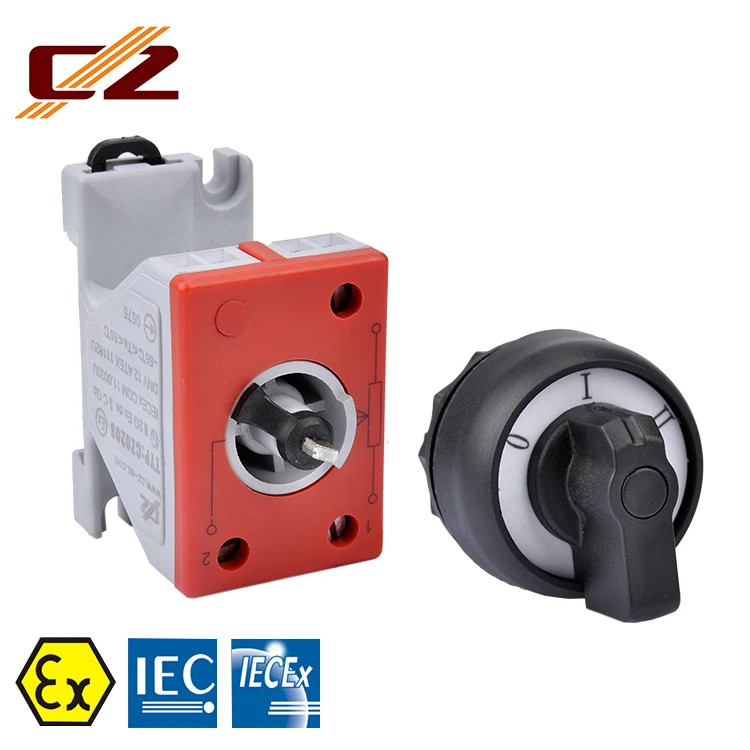 High quality IECEx And ATEX Certified Explosion-proof Switch For Panel Mounting