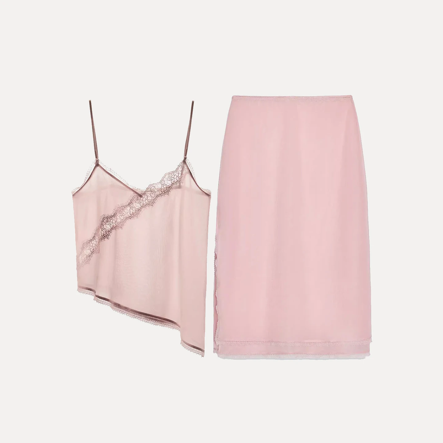 وصل حديثًا لخريف 2025 طقم Faion للسيدات مع حواف من الدانتيل وتنورة ميدي عالية الخصر أوروبية Sle No Sve #5