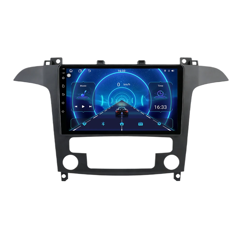Android 16 do Forda S MAX S-MAX 2006-2015, do Forda GALAXY 2014, Radio Samochodowe GPS Carplay, Odtwarzacz Multimedialny, Nawigacja, Stereo DSP DVD — 2