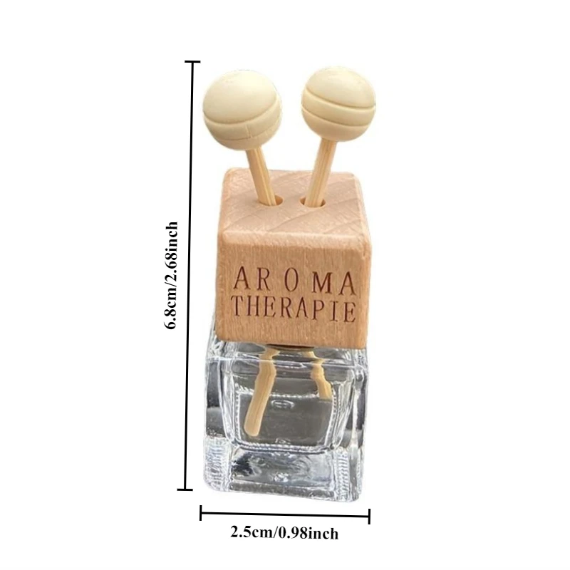 Empty Bottle, Empty Essential Oil Diffuser Bottle Car Air Purifier, Car Perfume Diffuser Bottle Aromatherapy Fragrance Ornament image 6