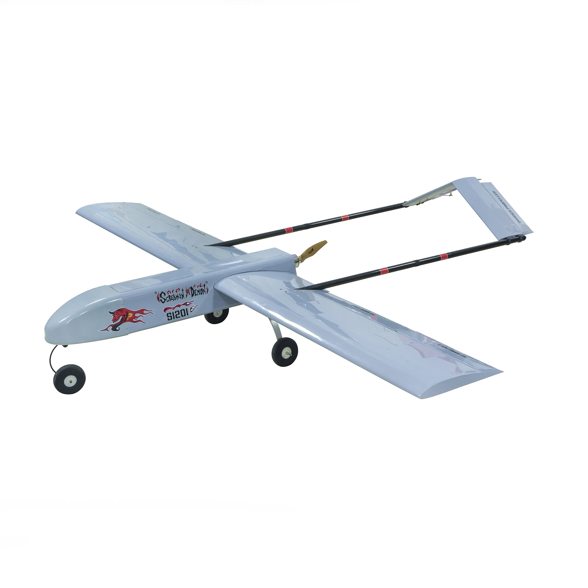 New ARF RC Plane Laser Cut Balsa Wood Airplanes SCG12 RC Model 2100mm RQ-7  Viper Scale RC Plane