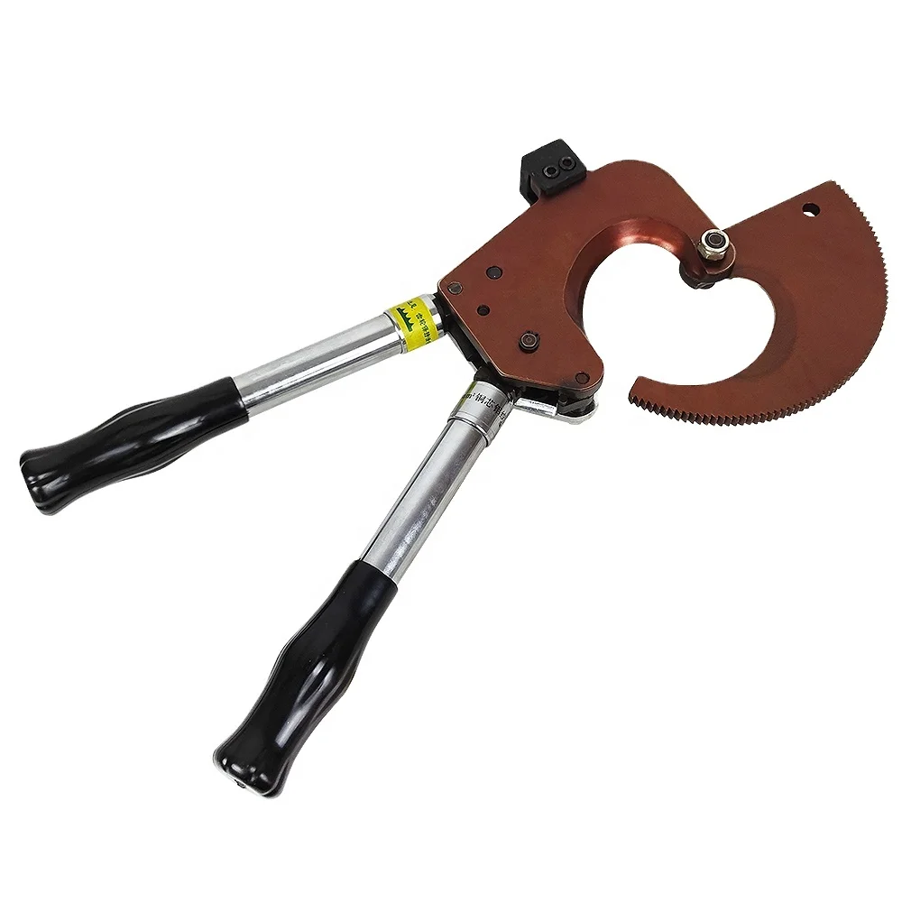J50 Industrial Grade Hydraulic Cutting Tool Ratchet Cable Cutter for Copper Aluminum Cable Cutting Construction