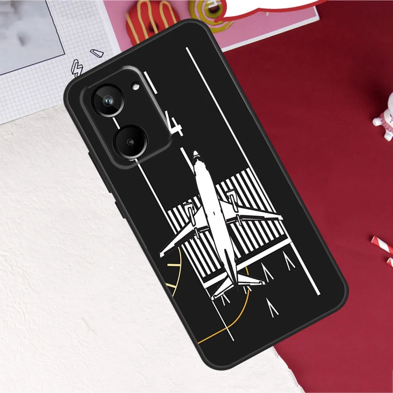 Aircraft Helicopter Airplane Fly For Realme GT8 GT7 Pro C71 C65 C67 C63 C61 C55 C53 C35 C75 10 11 12 13 14 15 16 Pro Plus Case