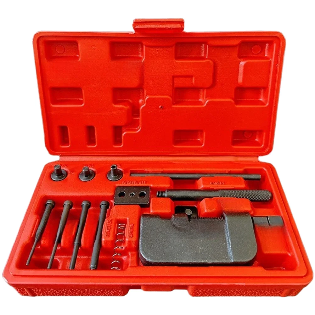 Chain Removal Tool for Motorcycle Car and Agricultural Machinery Chains with Carbon Steel Construction and Pin System