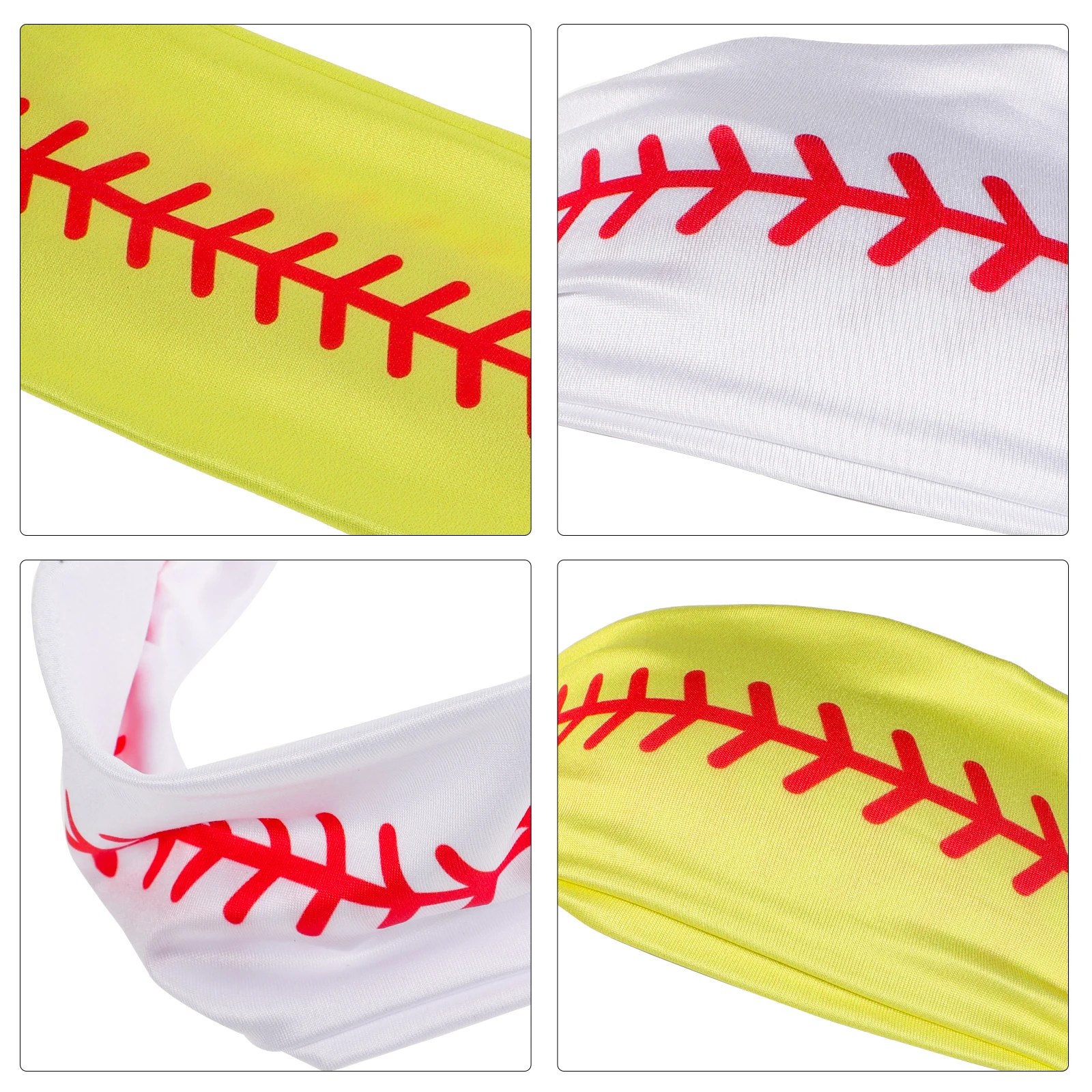 

2pcs Elastic Sweatbands Anti-Slip Sports Headbands Stretchable Fitness Headband For Men Women Workout Running Yoga Soccer