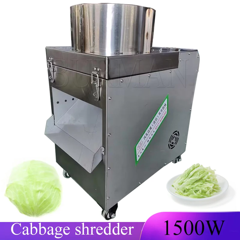 Electric  Shredder Cutting Machine Cabbage Green Chinese Cabbage Stainless Steel