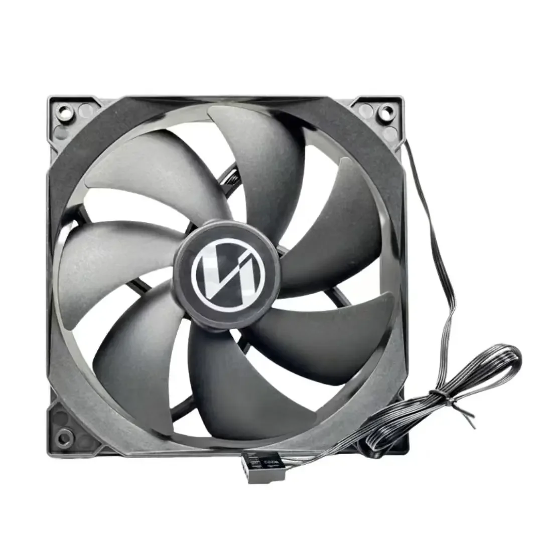 LY 140mm PWM Case Fan 12V 0.17A 1800RPM Hydraulic Bearing Silent Cooling Fan for PC Chassis CPU Liquid Cooler 14025