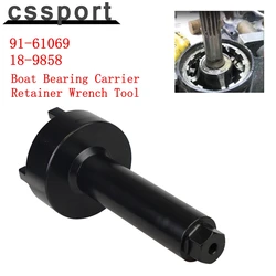 91-61069 Boat Black Stainless Steel Bearing Carrier Retainer Wrench Tool For Mercruiser Alpha One Bravo One 91-61069T 18-9858