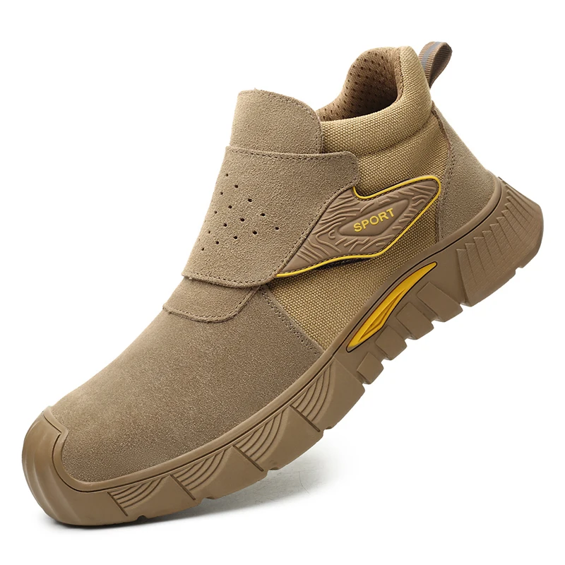 Zapatos de Trabajo con Punta de Acero para Hombre y Mujer, Antiaplastamiento, Antipinchazos, Zapatos de Seguridad Azules, Transpirables, Ligeros, con Amortiguación de Aire