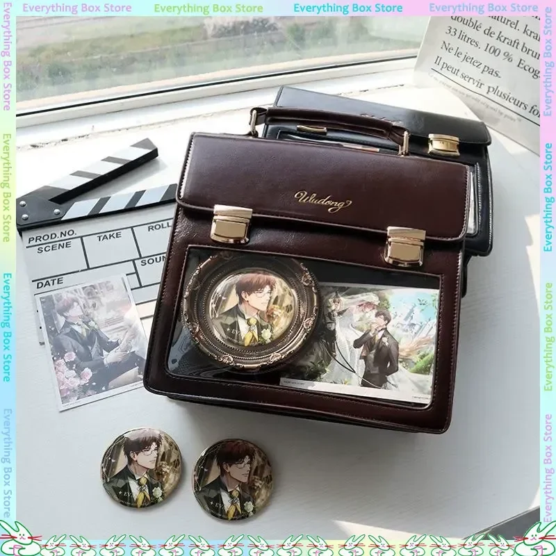 

Compact And Multifunctional Two-Dimension Backpack Transparent Itabag Student Backpack Badge Decoration Bag