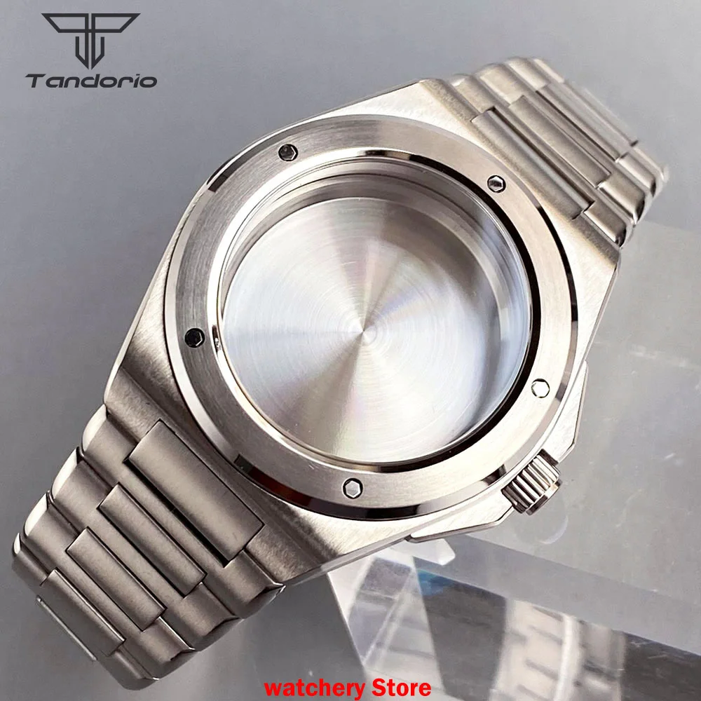 

Tandorio 40mm NEW Watch Case For Engineer Style 200m Waterproof Sapphire Glass Fit NH35 NH36 ETA2824 PT5000 Movement