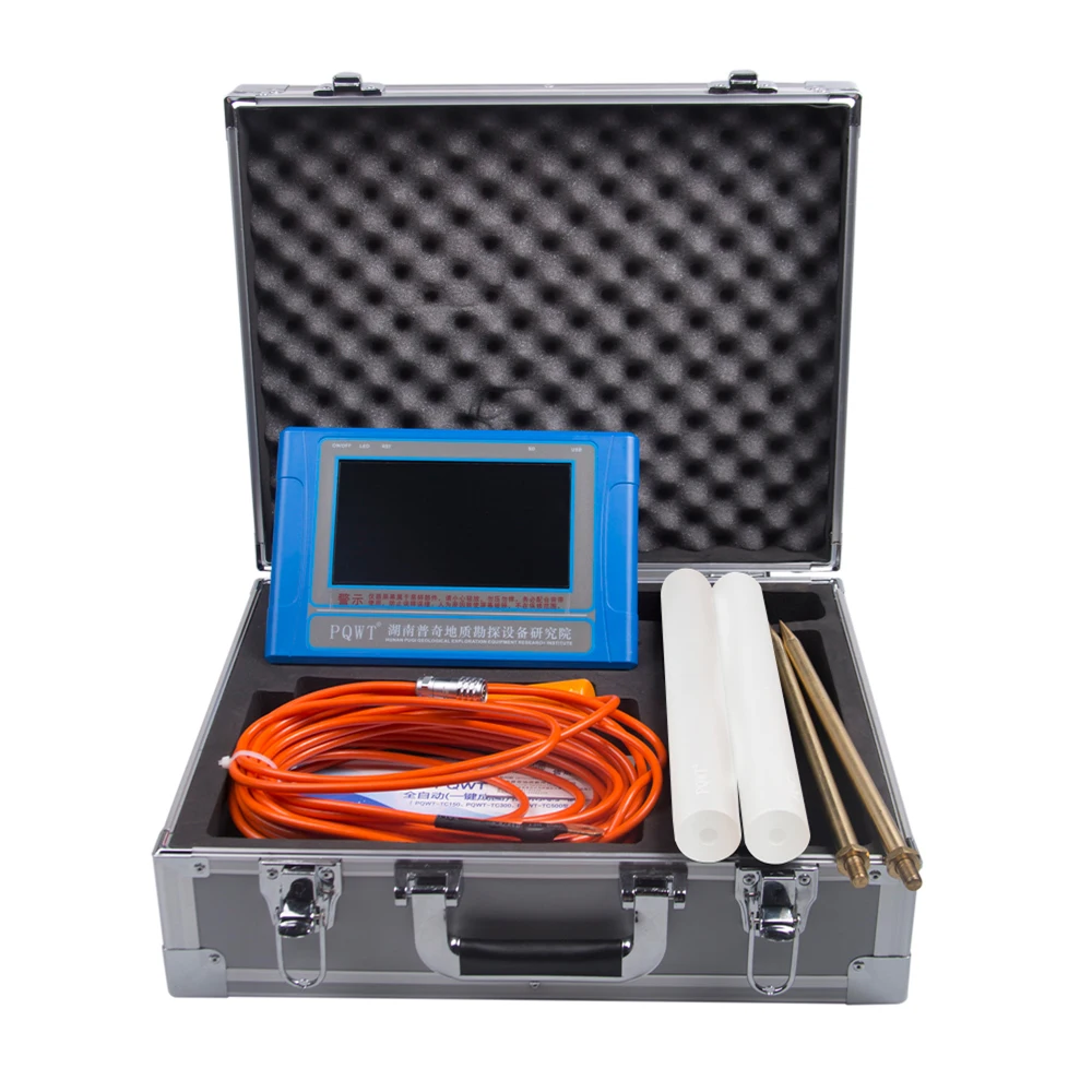 

High Accuracy Water Detection Machine PQWT TC500 Deep Underground Borehole Water Survey Detector