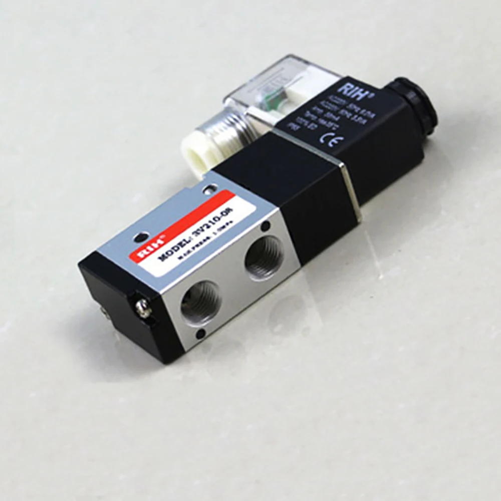 Pneumatic solenoid valve 4V210-08 two position five way cylinder directional solenoid control valve