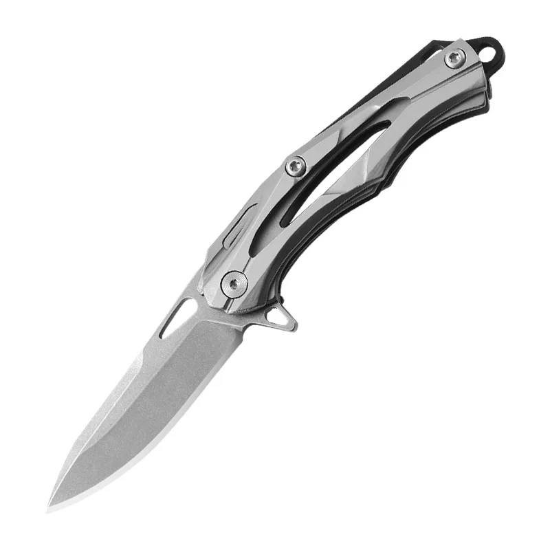 Outdoor Knife Mini Knife Stainless Steel Folding Knife Portable Key Knife Portable Multi purpose Knife