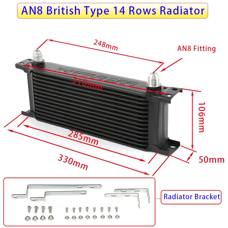 Battle Bee Engine Oil Cooler Kit For VAG GOLF MK5 MK6 1.6L 1.4T Engine EA111 Volkswagen Audi A3  BB-OCK-111