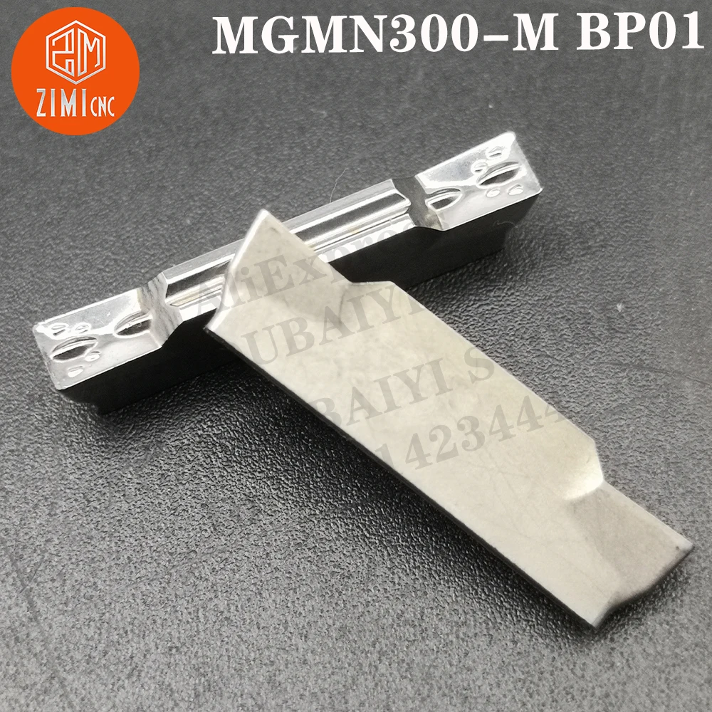 MGMN300-MBP01 MGMN300-M Inserti in carburo Inserti per scanalatura Strumento CNC in metallo inserto scanalato Chip veloce Supporto esterno Utensili da taglio