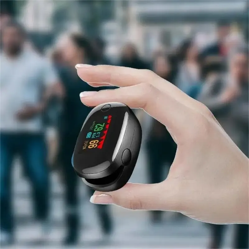 Finger Clip Herzfrequenz Meter Messen Fingertip Oximetrie PI Wert Monitor Pulse Black Gem Oximeter Herzfrequenz Monitor Tragbare