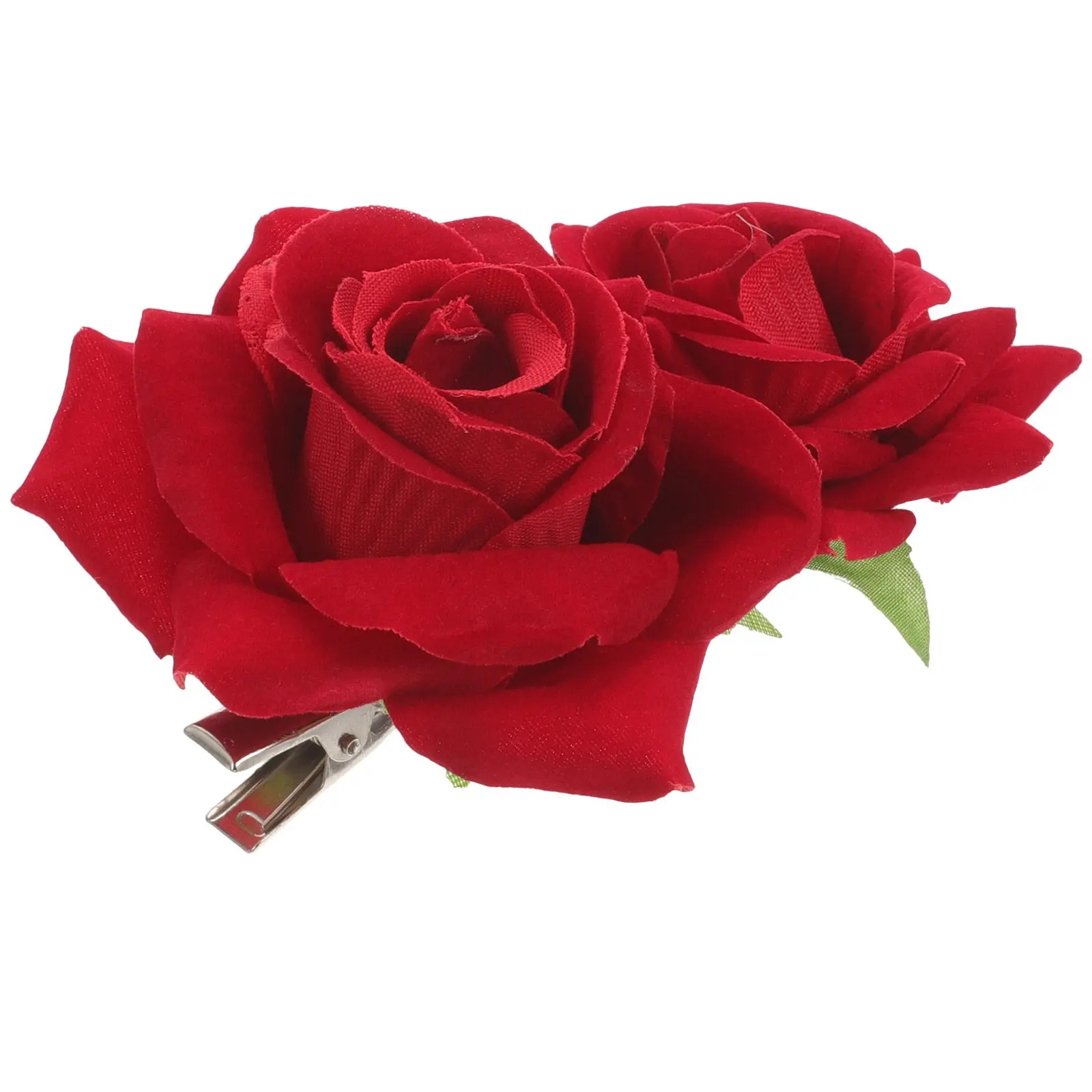 

1 шт. Красная роза-заколка для волос из фланели, искусственная, элегантная, для свадьбы, аксессуары для невесты, жениха, подружек невесты, вечеринки