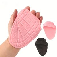1 Pair Non-slip Fitness Palm Protect Pads Soft Thicken Weightlifting Hand Protect Pads Durable Comfortable Gym Power Gloves