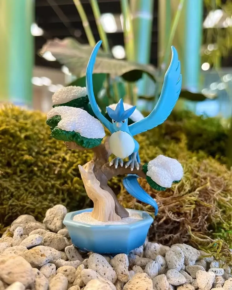 حقيقي إعادة تعيين البوكيمون بوعاء 3 التغييرات الموسمية بيكاتشو + تمايل مشهد مصغر نموذج لعبة عصرية جمع عمل نموذج الهدايا